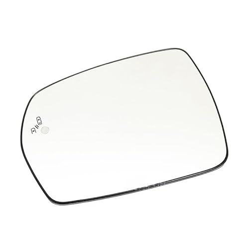 Flügel Spiegelglas Umkehrlinse Rückfahrglas Spiegel mit Heizfunktion/Spiegelglas Links Rechts mit Trägerplatte Toter-Winkel-Assistent für Ford Edge US Model 2015-2021,Left von GCTRICL