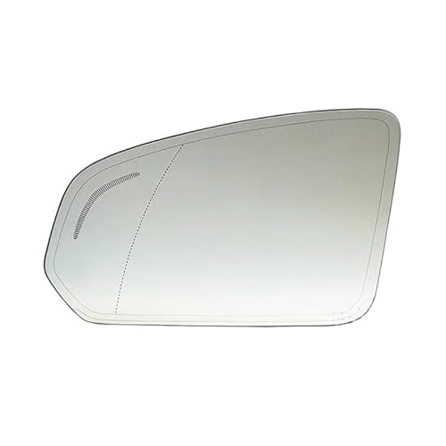 Flügel Spiegelglas Umkehrlinse Rückfahrglas Spiegel mit Heizfunktion/Spiegelglas Links Rechts mit Trägerplatte Toter-Winkel-Assistent für V60 2020-2024(Keine Blendschutzfunktion),Left von GCTRICL