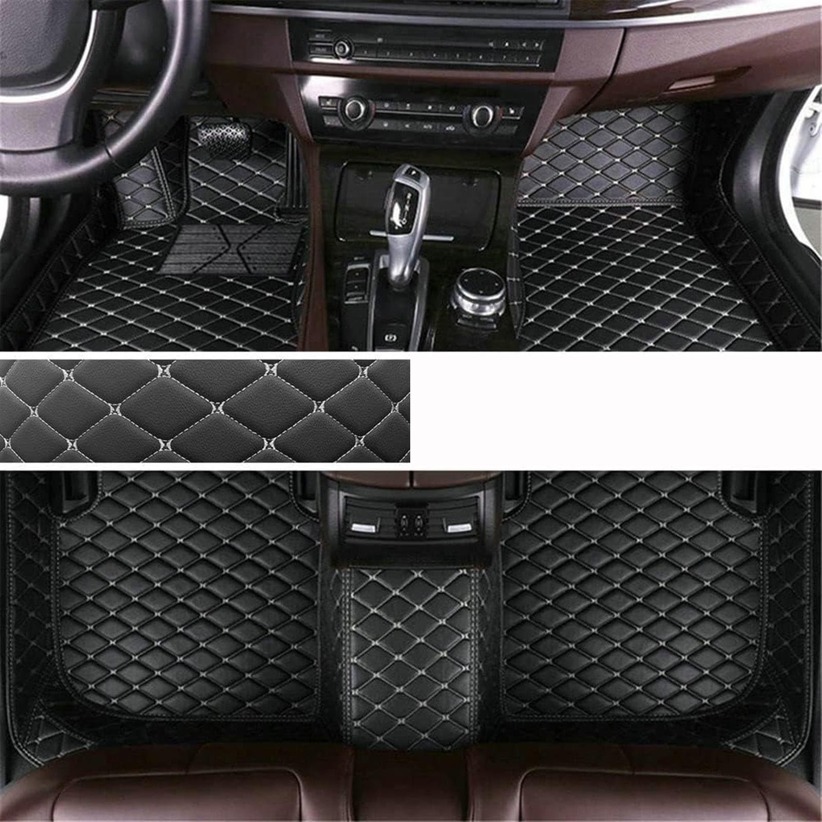 GDDUOYUE Nach Maß Auto FußMatten PU-Leder Allwetter Wasserfest Antirutsch FußMatten für 99.8% Stufenheck,Schrägheck, SUV,Kombi,Coupe,Cabriolet,Großraumlimousine,Black beige GDDUOYUE Nach Maß Auto FußMatten PU-Leder Allwetter Wasserfest Antirutsch FußMatten für 99.8% Stufenheck,Schrägheck, SUV,Kombi,Coupe,Cabriolet,Großraumlimousine,Black beige von GDDUOYUE