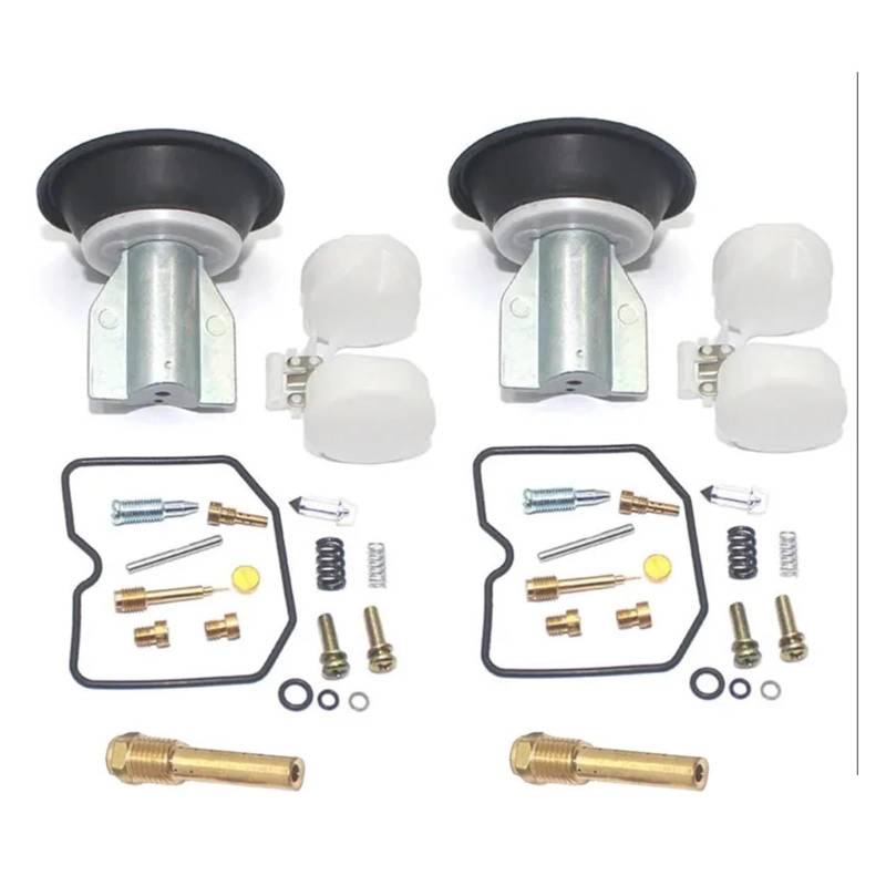 Motorrad-Vergaser-Reparatursatz, Kolbenmembran for GPZ500 GPZ 500 GPZ500S 1987–2003 S 500S EX500 A/D Ninja EX 500 von GDKLDFG