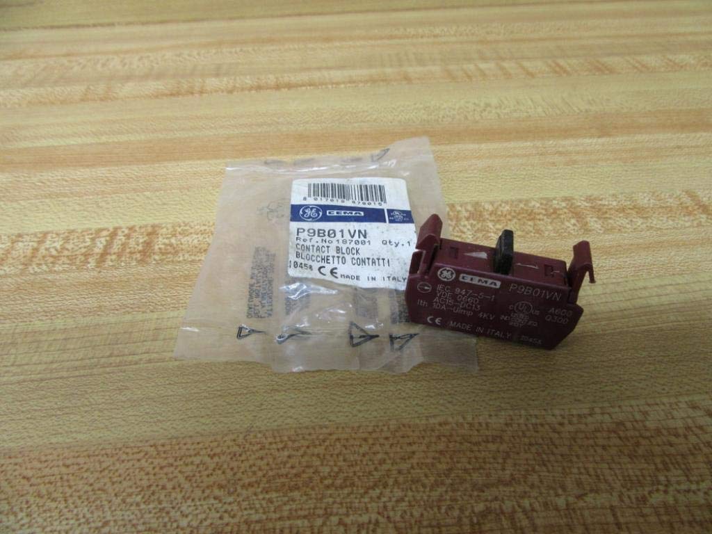 GE GENERAL ELECTRIC P9B01VN Kontaktblock für Comenda NE7502, NE9502, NE5502, NE4002, NE3002, Alimacchine NT40, NT20, NT30, NT50 GE GENERAL ELECTRIC P9B01VN Kontaktblock für Comenda NE7502, NE9502, NE5502, NE4002, NE3002, Alimacchine NT40, NT20, NT30, NT50 von GE