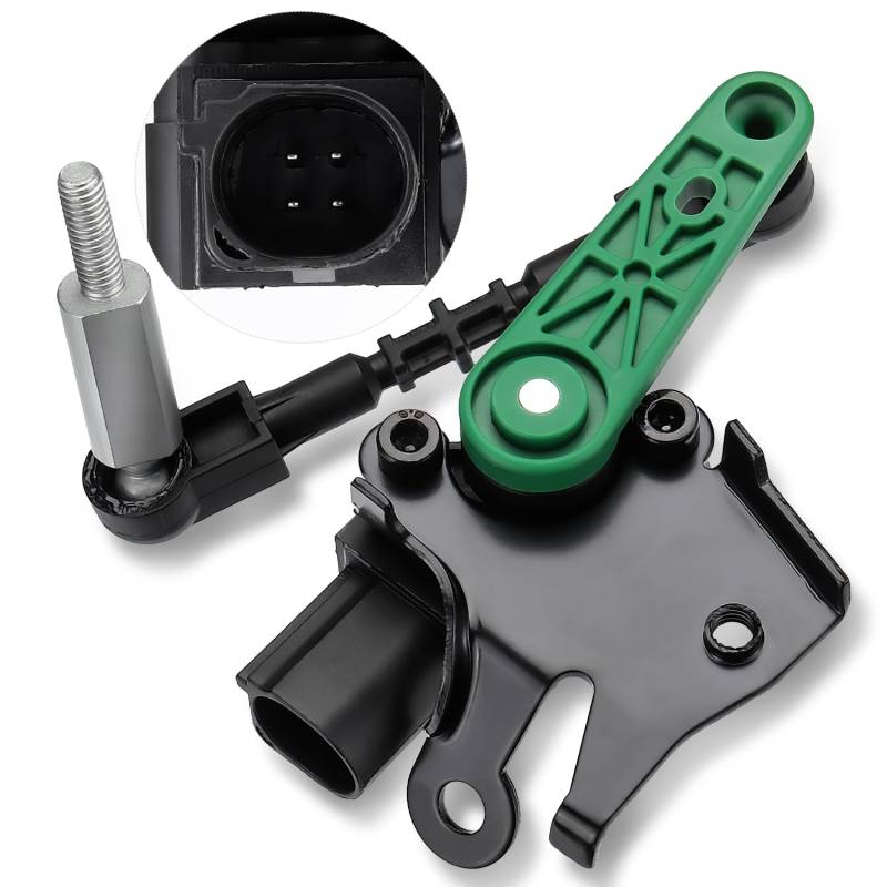 GEAREVER Xenon Gestänge Niveau Sensor Scheinwerfer Regelungs Sensor für A6 2010-2018, A6 Allroad 2012-2018, A6 Avant 2011-2018, A7 Sportback 2010-2018, A8 2009-2018 4H0941285G, 4H0941286G von GEAREVER