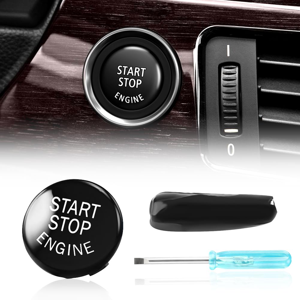 GEARMONSTER Start Stopp Knopf, Motor Startknopf Abdeckung, Auto Startknopf Motor Zündschalter Abdeckung Zündschlossabdeckung für E90 E91 E92 E93 E60 X1 E84 X3 E83 X5 E70 X6 E71 (Schwarz) GEARMONSTER Start Stopp Knopf, Motor Startknopf Abdeckung, Auto Startknopf Motor Zündschalter Abdeckung Zündschlossabdeckung für E90 E91 E92 E93 E60 X1 E84 X3 E83 X5 E70 X6 E71 (Schwarz) von GEARMONSTER