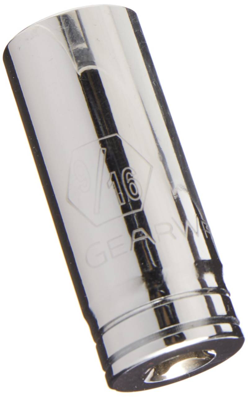 Apex Werkzeug Gruppe 1/Antrieb 4 9/Punkt Stecknuss 6 16 tief SAE von GEARWRENCH