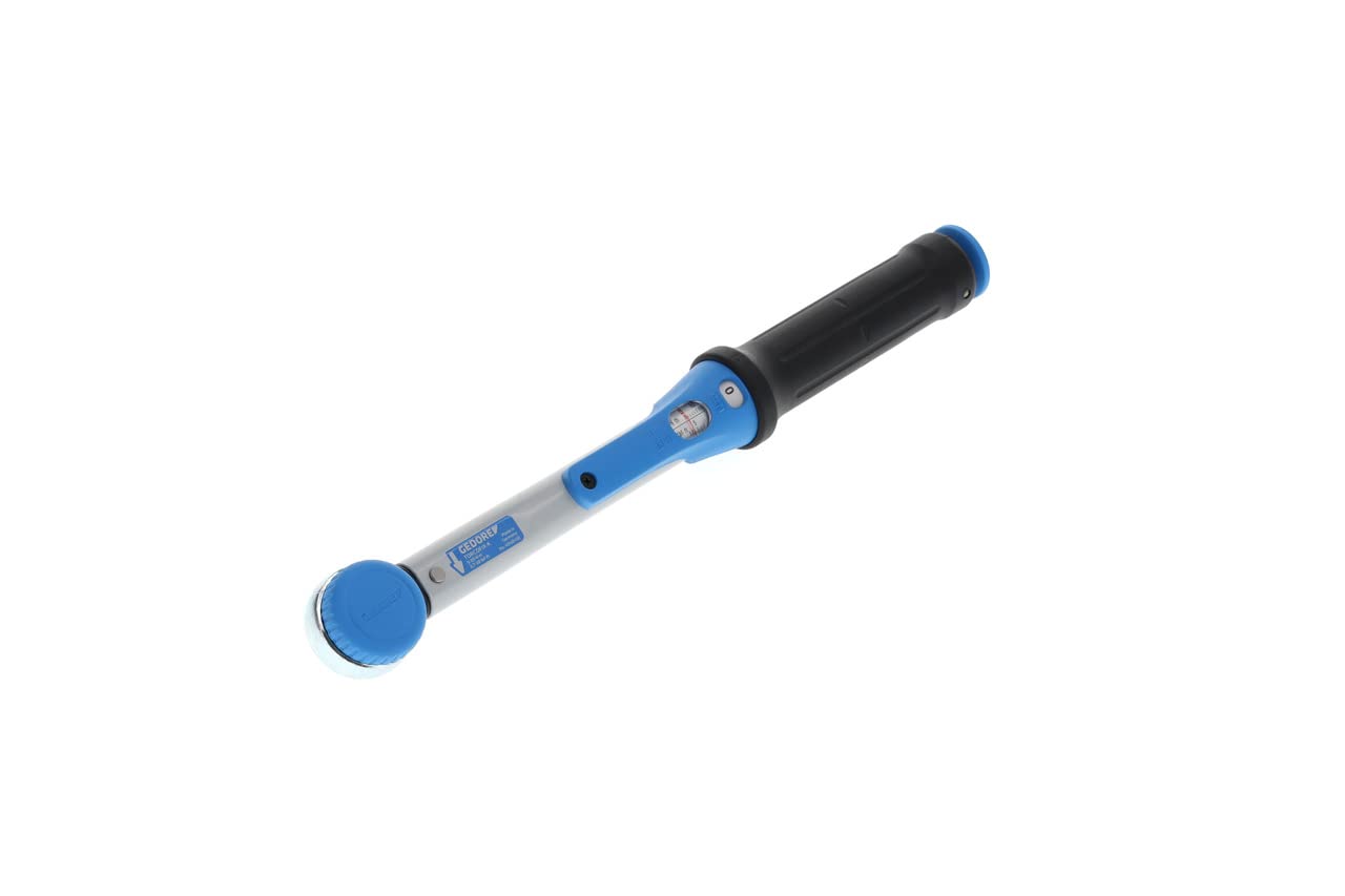 Gedore 1/4 Zoll Klick-Drehmomentschlüssel 5 → 25Nm, Länge 284,5 mm, 3% Gedore 1/4 Zoll Klick-Drehmomentschlüssel 5 → 25Nm, Länge 284,5 mm, 3% von GEDORE