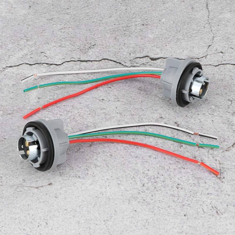 Light Socket Plug -Adapter, ABS und Kupferdraht Light Sockel Socket Adapter mit Stabiler Leistung für Blinkerlicht von GEERYZHE