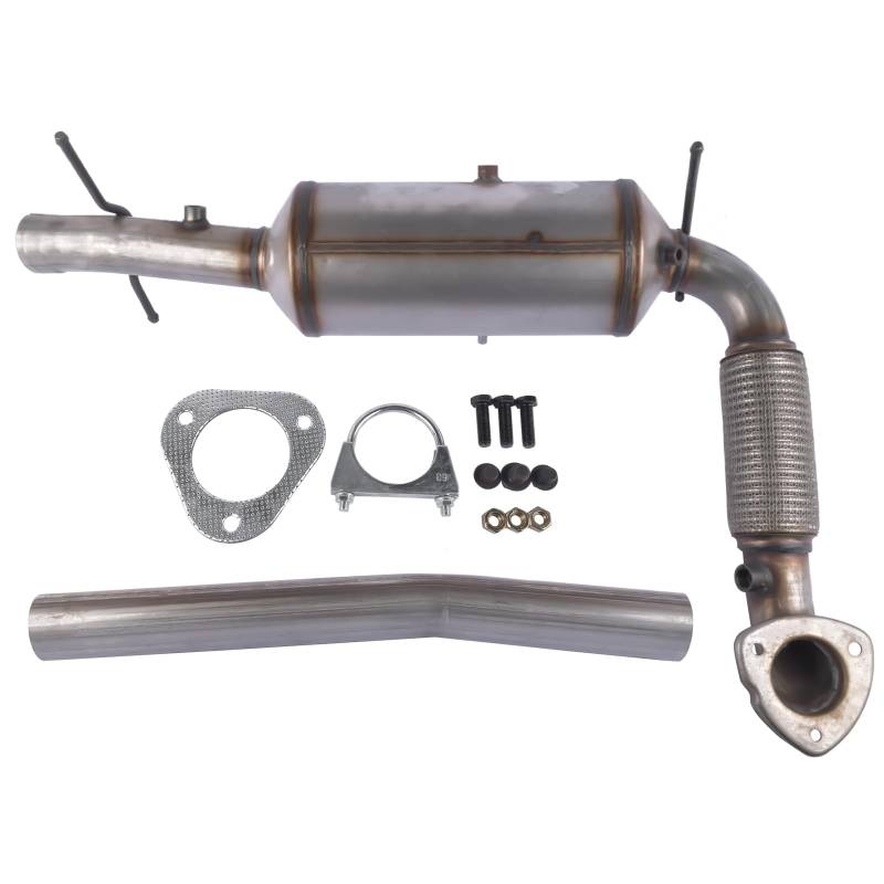 1713342 Dieselpartikelfilter DPF + Katalysator Kompatibel mit Tr-an-sit 2.2 TDCi 2007- BK315H270CD BK315H270CC GELUOXI von GELUOXI