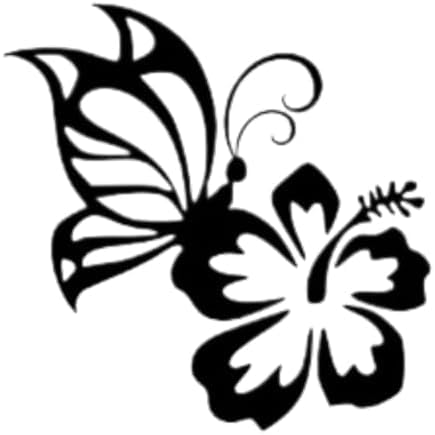 GENMIP 2pcs Schmetterling Auf Blume, Vinylaufkleber, Autoaufkleber, Wasserdicht, Autodekorationen Am Stoßfänger, Heckfenster, Laptop, 19 X 19 cm, Autoaufkleber, Autoaufkleber, Autoaufkleber GENMIP 2pcs Schmetterling Auf Blume, Vinylaufkleber, Autoaufkleber, Wasserdicht, Autodekorationen Am Stoßfänger, Heckfenster, Laptop, 19 X 19 cm, Autoaufkleber, Autoaufkleber, Autoaufkleber von GENMIP