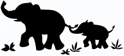 GENMIP -Autoaufkleber Elefant Mutter Baby Kreativität Autoaufkleber PVC Stoßfänger Windschutzscheibe Accessoires Auto Aufkleber Laptop Dekoration Wasserdicht GENMIP -Autoaufkleber Elefant Mutter Baby Kreativität Autoaufkleber PVC Stoßfänger Windschutzscheibe Accessoires Auto Aufkleber Laptop Dekoration Wasserdicht von GENMIP