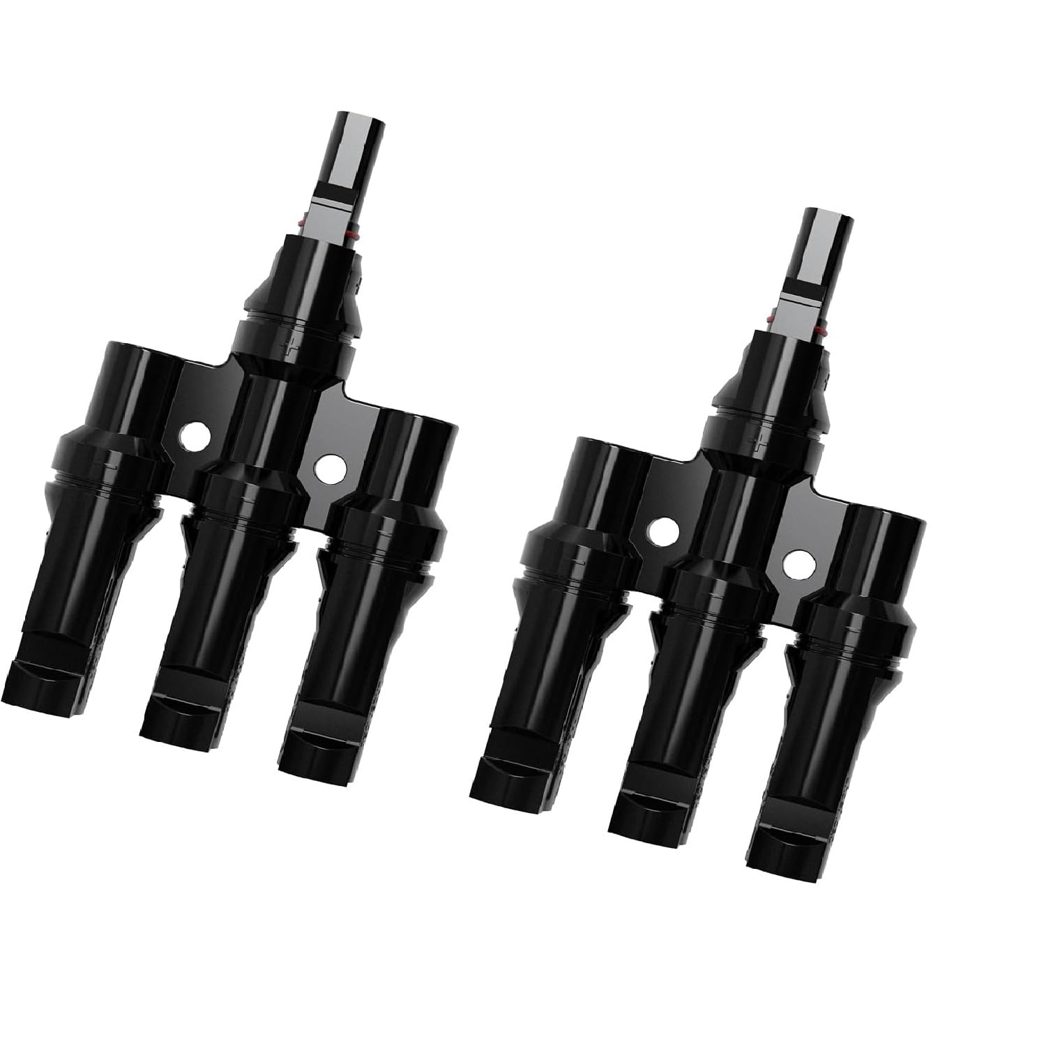 Solarpanel Stecker,GENORTH 1 Paar Solar Verbinder 3-fach Verteiler Männlich/Weiblich Photovoltaik Steckverbinder, PPO Wasserdicht IP67 Schwarz Solarpanel Stecker,GENORTH 1 Paar Solar Verbinder 3-fach Verteiler Männlich/Weiblich Photovoltaik Steckverbinder, PPO Wasserdicht IP67 Schwarz von GENORTH