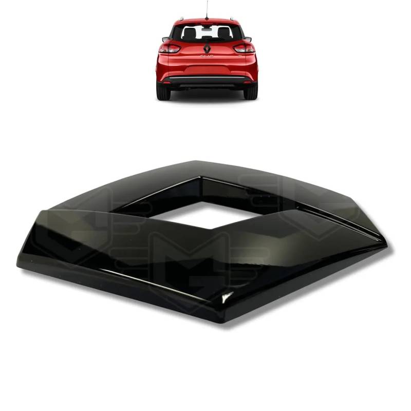 Heckklappe, schwarz, Diamant-Emblem, Ersatz für Clio MK4/Megane MK3 908890837R von GENUINE MOTORS