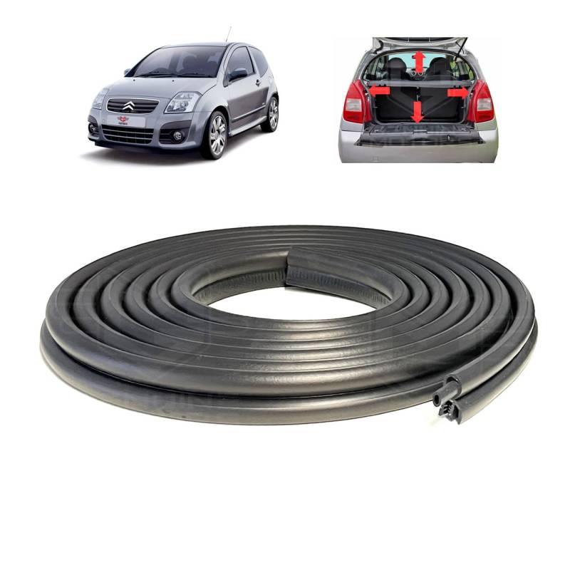 Dichtung für Kofferraum/Heckklappe, Ersatz für C2 2003–2009 8707F3 von GENUINE MOTORS