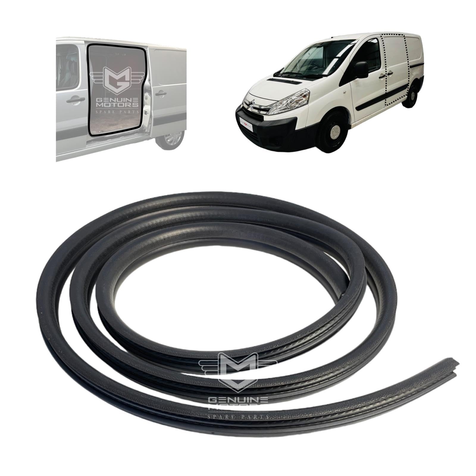 Seitliche Schiebetür-Dichtungsleiste Ersatz für Versand II FL (MK2) 2006–2016 1440296180 von GENUINE MOTORS
