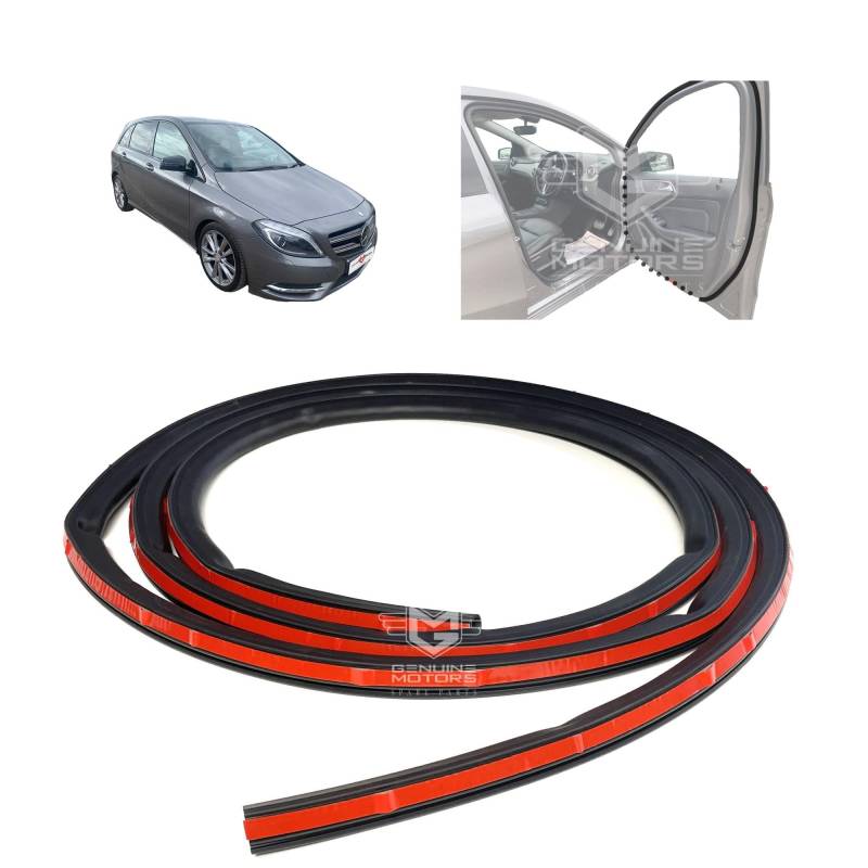 Tür-Dichtungsleiste Gummidichtung Ersatz für B-Klasse W246/W242 (2011–2018) A2047271187 von GENUINE MOTORS