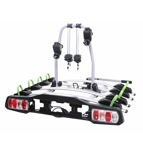 GEPCO Fahrradträger für 4 Fahrräder bis 60 kg für Anhängerkupplung klappbar faltbar abschließbar mit Rücklicht E4 TÜV vormontiert Aluminium Heckträger für Fahrräder Transport GEPCO Fahrradträger für 4 Fahrräder bis 60 kg für Anhängerkupplung klappbar faltbar abschließbar mit Rücklicht E4 TÜV vormontiert Aluminium Heckträger für Fahrräder Transport von GEPCO Advanced Technology