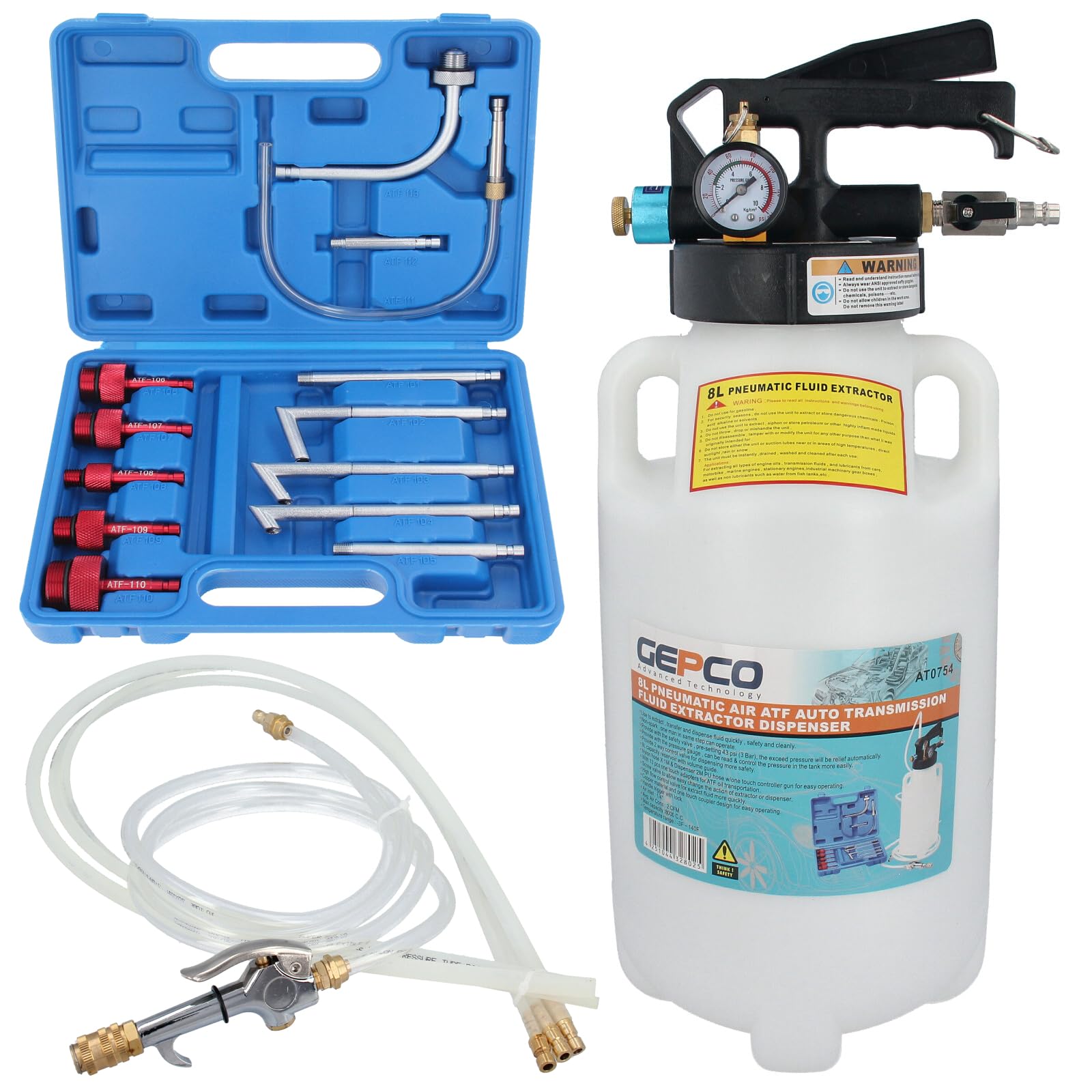 GEPCO Getriebeöl Befüllgerät Öleinfüllgerät Handpumpe 8L mit 13 Adapter Ölwechsel ompatibel mit VW Audi Mercedes Porsche VAG für DSG CVT GEPCO Getriebeöl Befüllgerät Öleinfüllgerät Handpumpe 8L mit 13 Adapter Ölwechsel ompatibel mit VW Audi Mercedes Porsche VAG für DSG CVT von GEPCO Advanced Technology