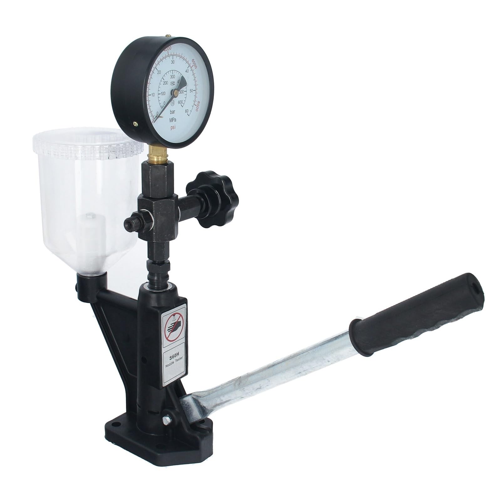 GEPCO Injektortestpumpe Düsentester Tester für Einspritzdüsen Common-Rail Typ CR UND CRI Prüfgerät Abdrückgerät Injektor Manometer 0-600 bar GEPCO Injektortestpumpe Düsentester Tester für Einspritzdüsen Common-Rail Typ CR UND CRI Prüfgerät Abdrückgerät Injektor Manometer 0-600 bar von GEPCO Advanced Technology
