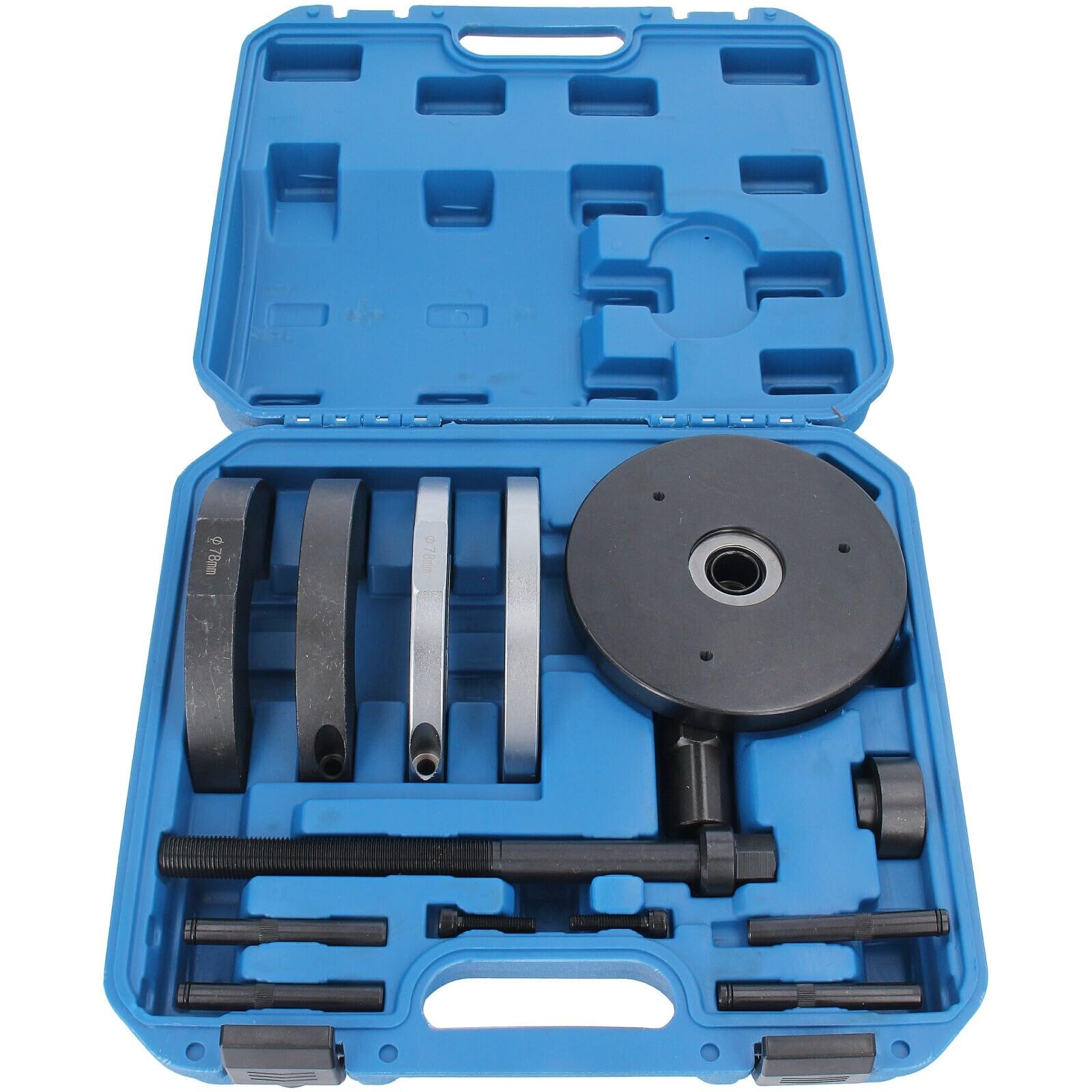 GEPCO Radlagerwerkzeug 78mm Radlager Werkzeug Abzieher Kompatibel mit Ford Focus II C-Max Volvo C30 C70 S40 V50 Mazda 3 16-TLG GEPCO Radlagerwerkzeug 78mm Radlager Werkzeug Abzieher Kompatibel mit Ford Focus II C-Max Volvo C30 C70 S40 V50 Mazda 3 16-TLG von GEPCO Advanced Technology
