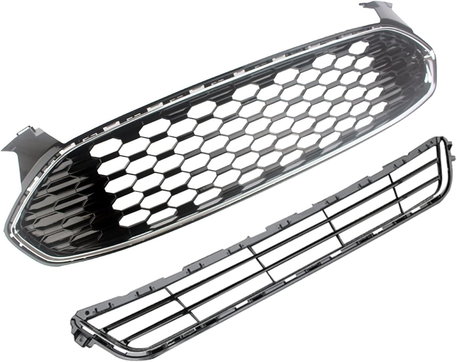 Auto-Nebelscheinwerfergitter Auto Front Upper Honeycomb Grille Für Fusion Für Mondeo 2013-2016 Stoßfänger Grille Auto-Nebelscheinwerfergitter Auto Front Upper Honeycomb Grille Für Fusion Für Mondeo 2013-2016 Stoßfänger Grille von GERLJ