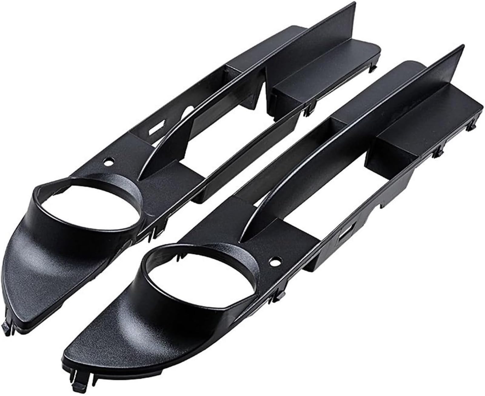 Auto-Nebelscheinwerfergitter Front Stoßstange Nebel Licht Lampe Kühlergrill Grill Nebel Licht Abdeckung Für BMW E60 Serie 530i(Left and Right) von GERLJ