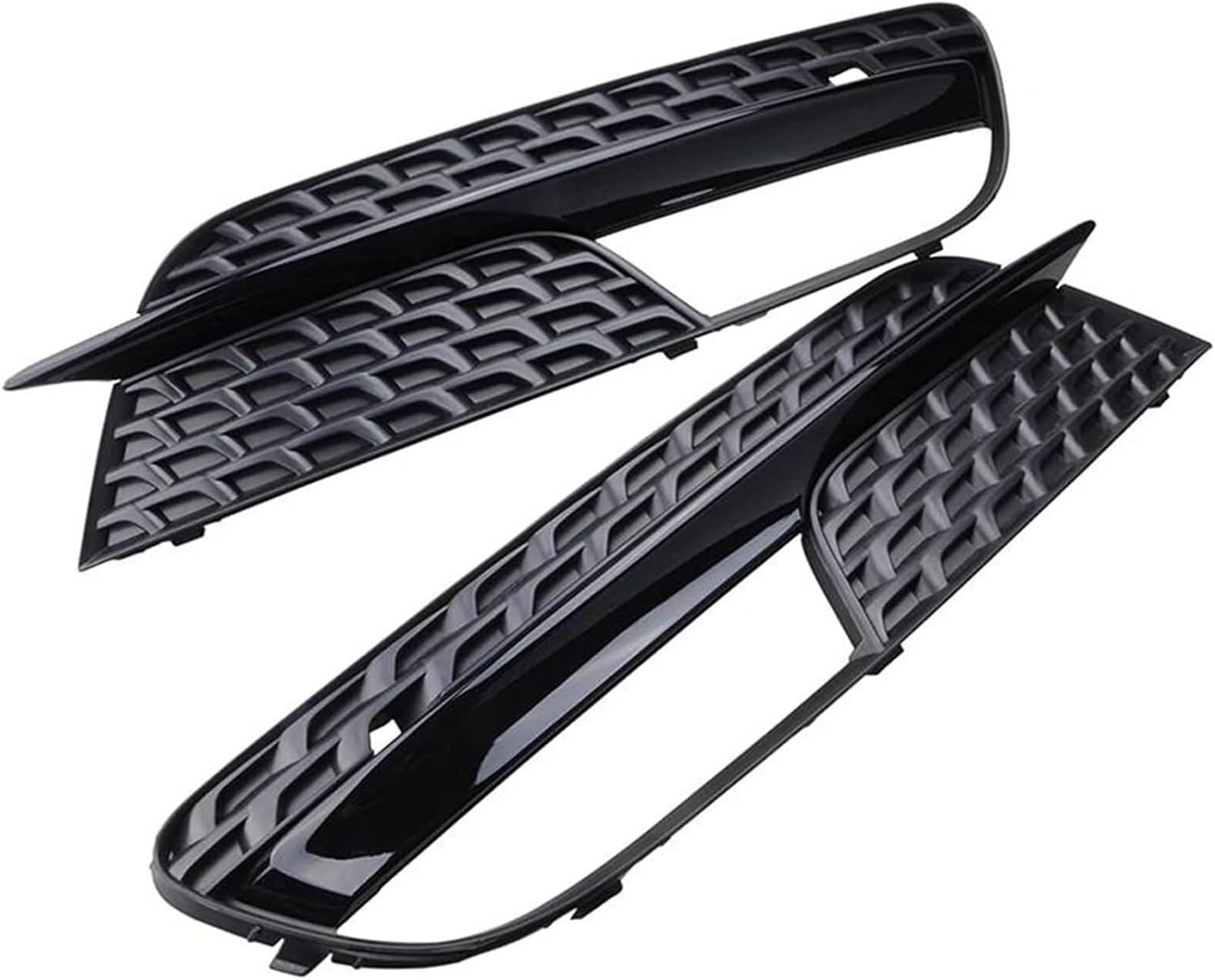 Auto-Nebelscheinwerfergitter Für A5 Abdeckung Frontschürze Kühlergrill Unteren Kühlergrill Geschlossen Cellular Grid(1 Pair) von GERLJ