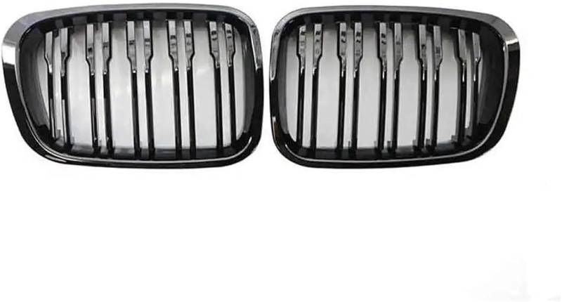 Auto-Nebelscheinwerfergitter Für BMW 1998-2001 Mattschwarz Auto Vorderen Stoßfänger für Kühlergrill Niere Grill(Gloss Black) von GERLJ