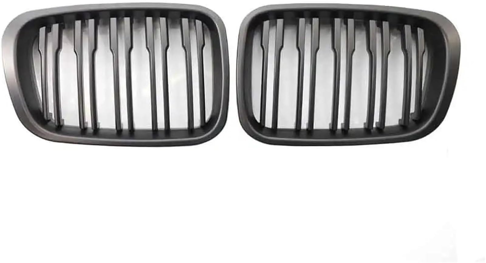 Auto-Nebelscheinwerfergitter Für BMW 1998-2001 Mattschwarz Auto Vorderen Stoßfänger für Kühlergrill Niere Grill(Matte Black) von GERLJ