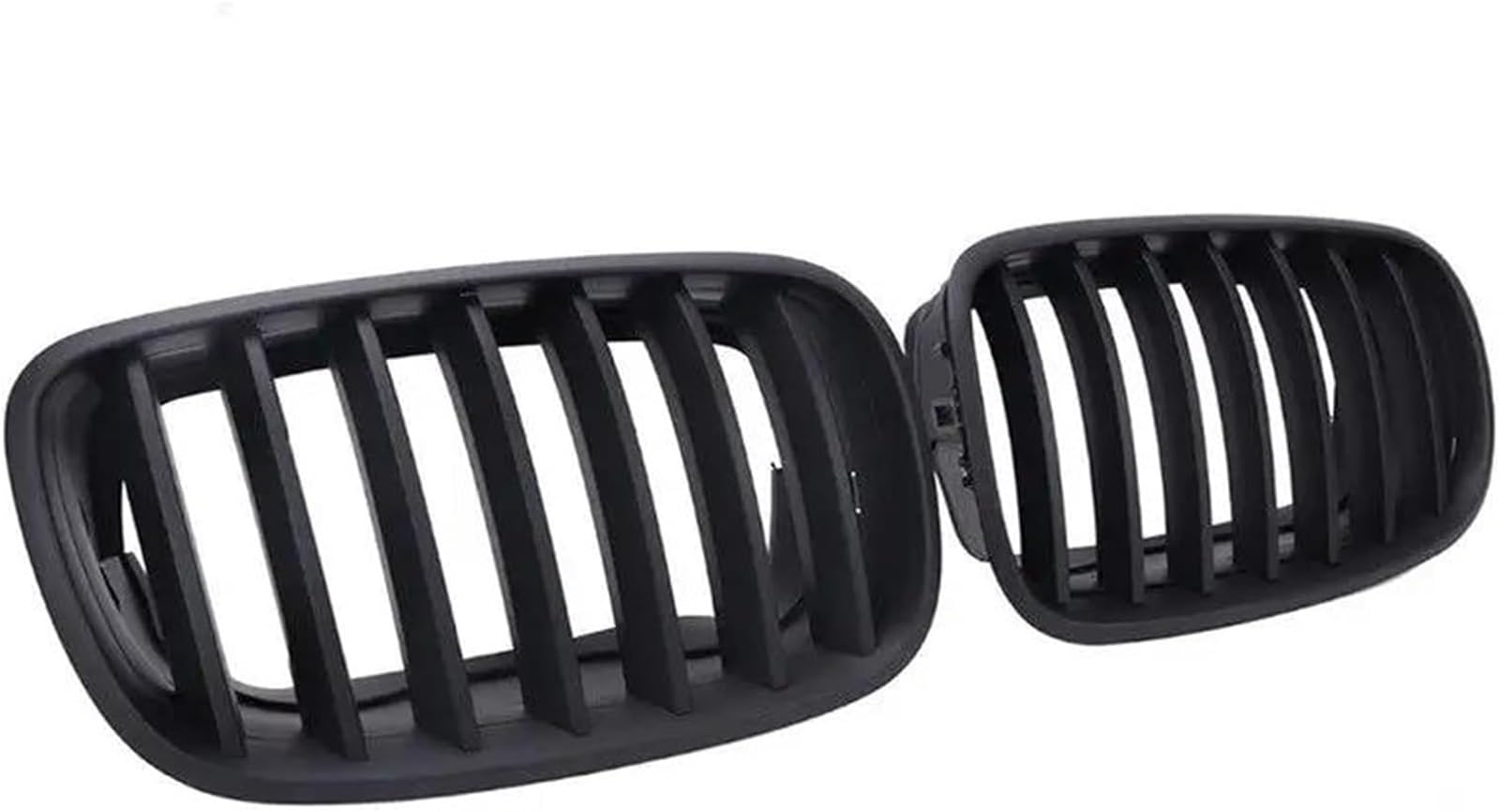 Auto-Nebelscheinwerfergitter Für BMW Einzelnen Lamellen Front Stoßstange Niere Kühlergrill Racing Grill für kühler Schutz(Matte Black) von GERLJ