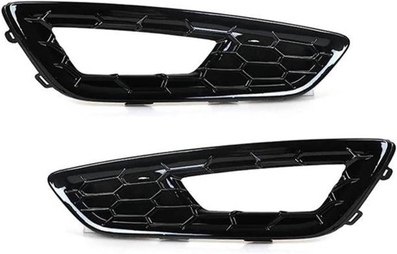 Auto-Nebelscheinwerfergitter Für Ford Für Focus 2015-2018 1 Paar Auto Front Stoßstange Nebel Licht Abdeckung Kühlergrill Grills von GERLJ