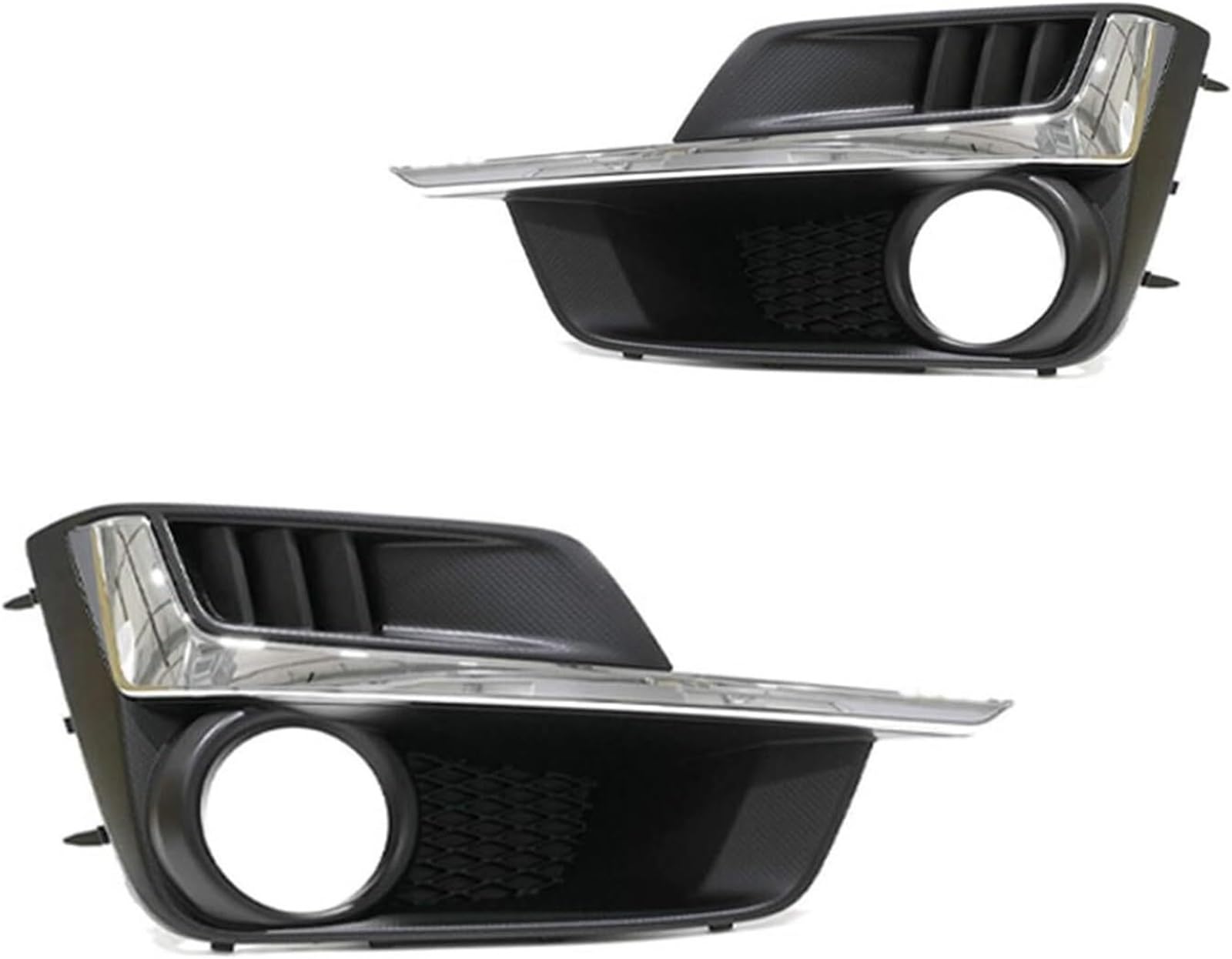 Auto-Nebelscheinwerfergitter Nebelscheinwerferabdeckung Kühlergrill Rahmen Nebelscheinwerfer Trim Grill Für Subaru Für Impreza 2015 2016(Left and Right) von GERLJ