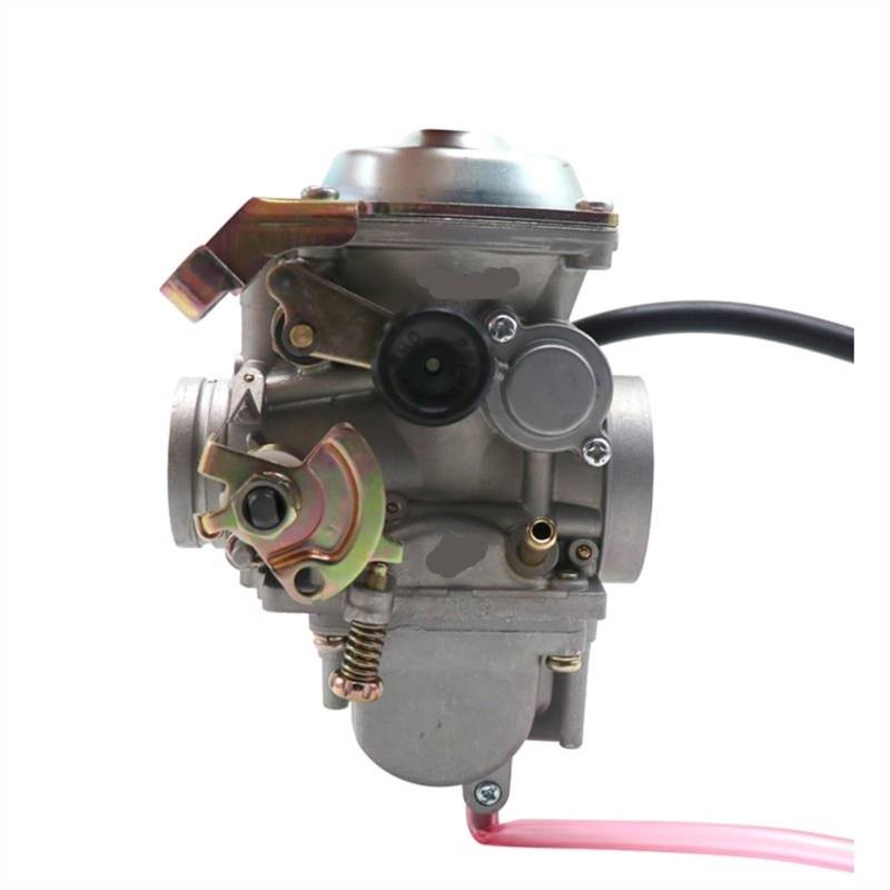Autovergaser Für Suzuki GN250 GN300 PD34J 34MM Motorrad Vergaser Carb für Mit Adapter 200-300CC ATV Hensim HS400 ATV für Tank 400(Handle) von GERLJ