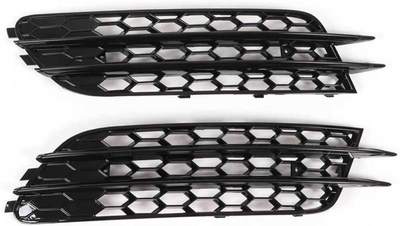 GERLJ Auto-Nebelscheinwerfergitter 2 stücke Auto Front Nebel Lampe Kühlergrill Für A6 C7 2012-2015 Front Stoßstange Air Für Vent Abdeckung Trim von GERLJ