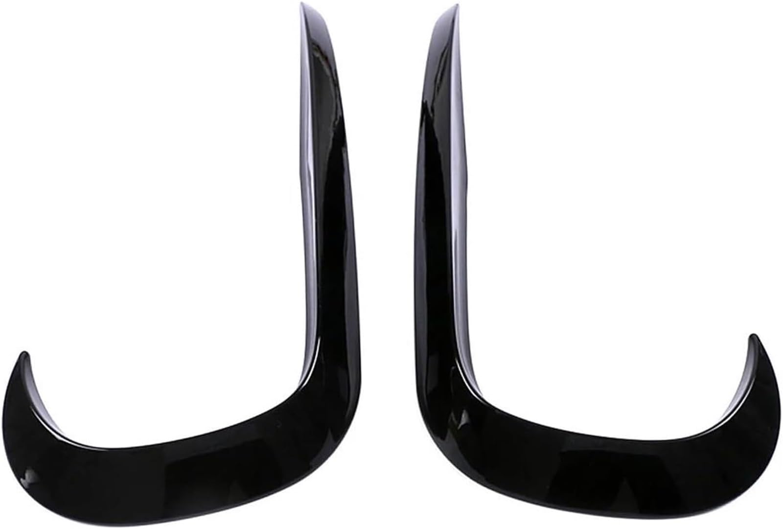 GERLJ Auto-Nebelscheinwerfergitter Auto Frontschürze Spoiler Für Kotflügel Nebel Licht Kühlergrill Für Mercedes 2020-2022(Schwarz) von GERLJ