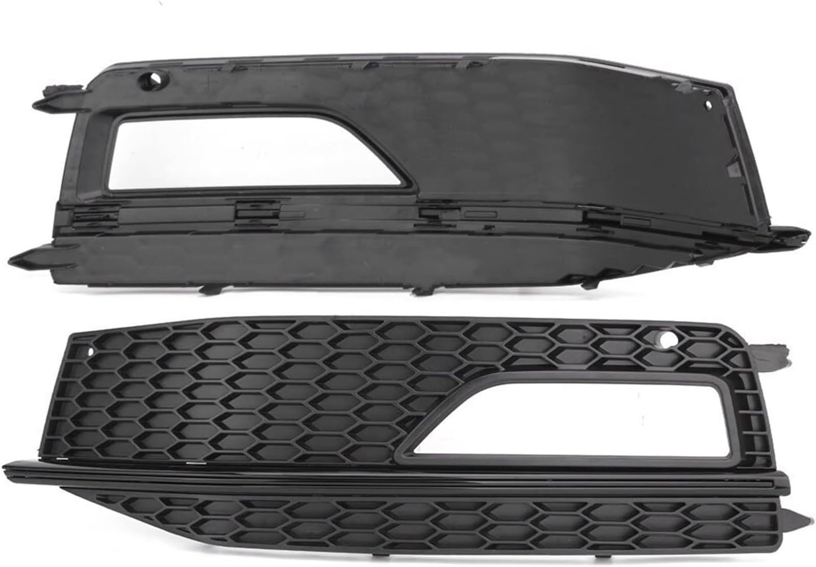 GERLJ Auto-Nebelscheinwerfergitter Für S4 S-linie Facelift 2012-2015 Auto Vorderen Stoßfänger Unteren Kühlergrill Nebel Licht Grill(Schwarz) von GERLJ