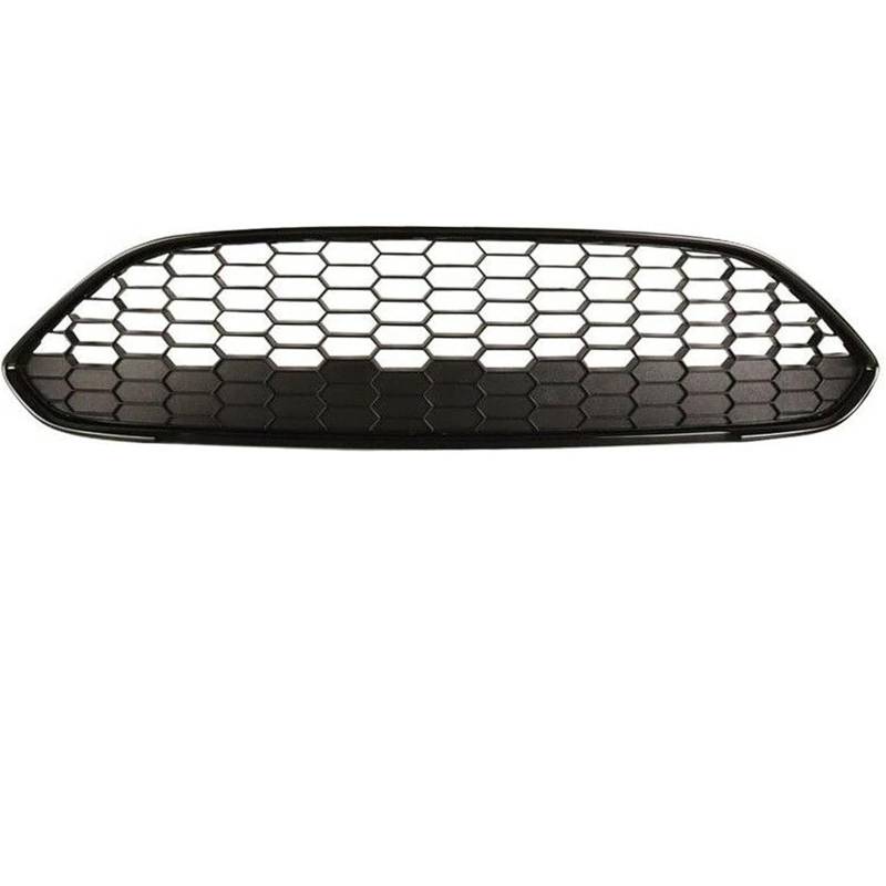 GERLJ Auto-Nebelscheinwerfergitter Kühlergrill-Zierleisten für Fiesta Zetec-S 2013–2017 unterer Mittelgrill für die vordere Stoßstange Grillabdeckung von GERLJ