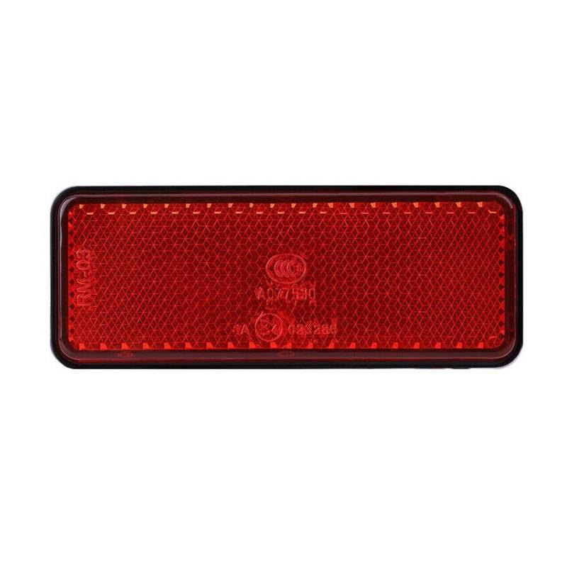 GERLJ Auto Rücklicht 24LED Rechteck Reflektor Rücklicht Bremsleuchte Rot von GERLJ