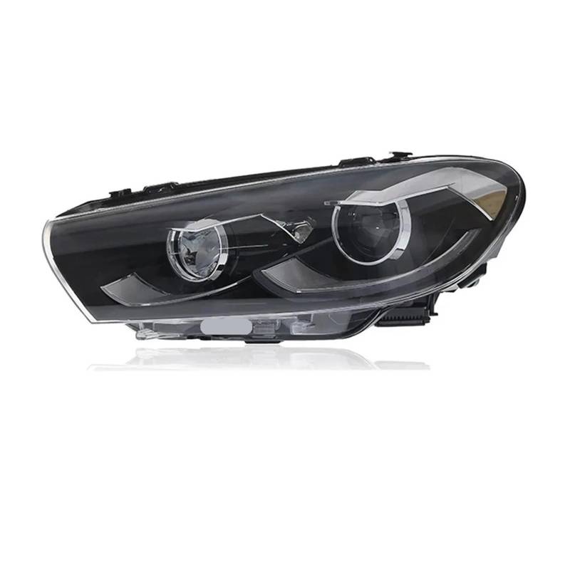 GERLJ Auto Rücklicht 2PCS Auto-Scheinwerfer für VW für SCIROCCO 2009-2016 Scheinwerfer für Plug-and-Play für mit DRL Dynamic Turning Front Head Lights LHD(Lavender) von GERLJ