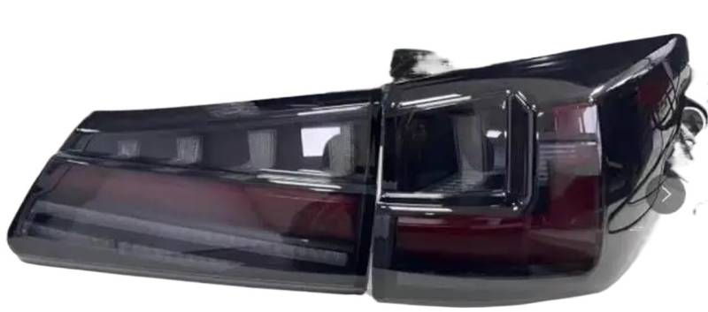 GERLJ Auto Rücklicht Auto Rücklicht Rücklicht Für IS350 IS250 2006-2012 Hinten Laufende Licht Bremse Lampe Für Reverse dynamische Drehen(Smoke) von GERLJ
