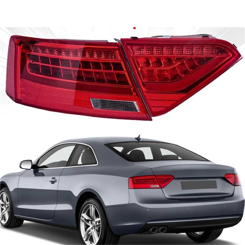 GERLJ Auto Rücklicht Auto Zubehör Hinten Rücklicht Montage Drehen Für Signal Bremse Warnlicht Hinten Scheinwerfer 2010-2016(Left Inner) von GERLJ