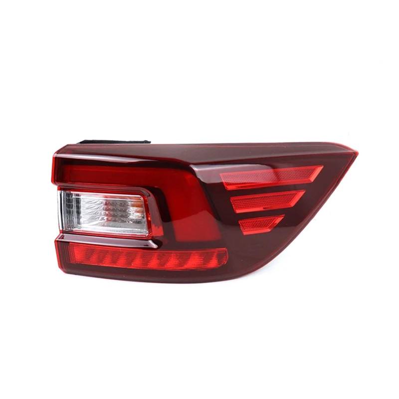 GERLJ Auto Rücklicht Für Changan CS55 SUV 2017-2019 Links Rechts Auto Hinten Rücklicht Rücklicht Für Reverse Rückleuchten Drehen Für signal Licht Bremse Lampe(Outside Right) von GERLJ