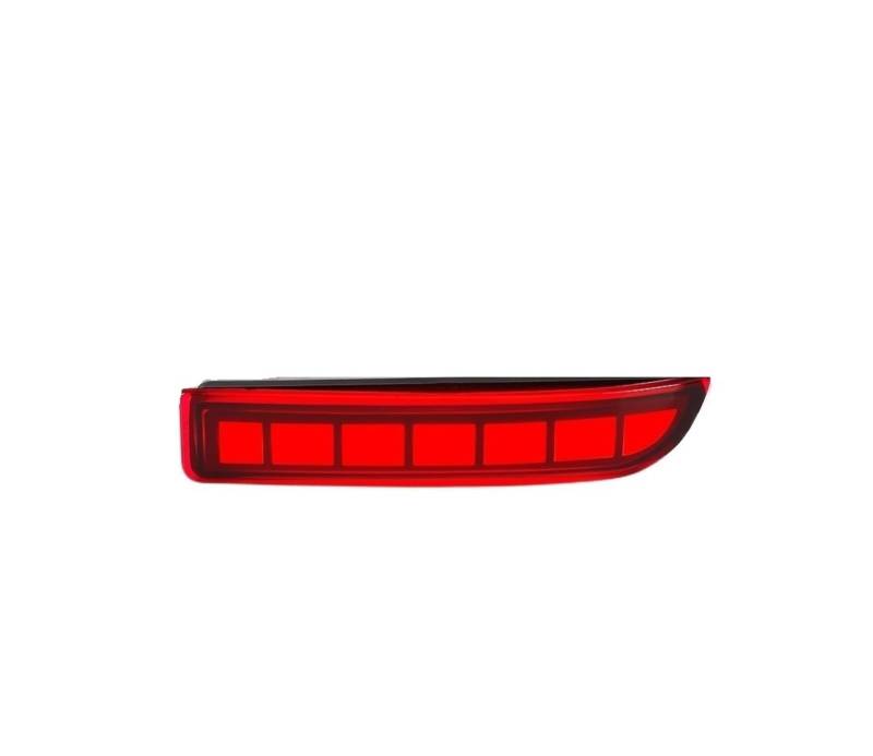 GERLJ Auto Rücklicht Heckstoßstangen-Reflektorleuchten für Toyota für RAV4 2006–2012 für PREVIA Alphard 2010–2012 Bremswarnlicht für Signal Autozubehör(Smoked Shell,3 Functions B) von GERLJ