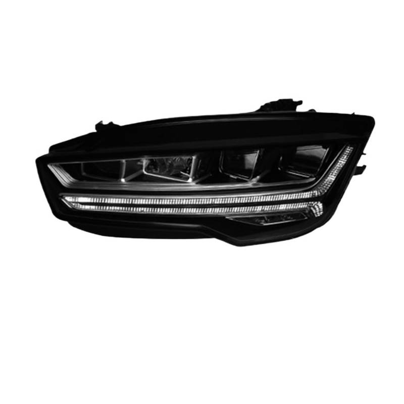 GERLJ Auto Rücklicht Passend für A7-Scheinwerferbaugruppe 3 Lichter für Matrix-Tagfahrlichtlinse fließendes Wasser Blinker für Signal 2011–2018(2015-2018) von GERLJ