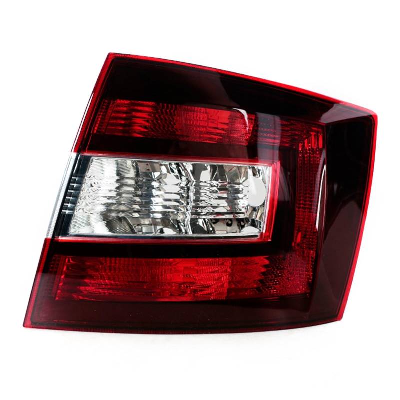 GERLJ Auto Rücklicht Rücklicht Abdeckung Für Skoda Spaceback 2014-2019 Auto Schwanz Fahren Bremse Rücklicht Warnung Für Signal Bremsleuchte Keine birne(Black Right) von GERLJ