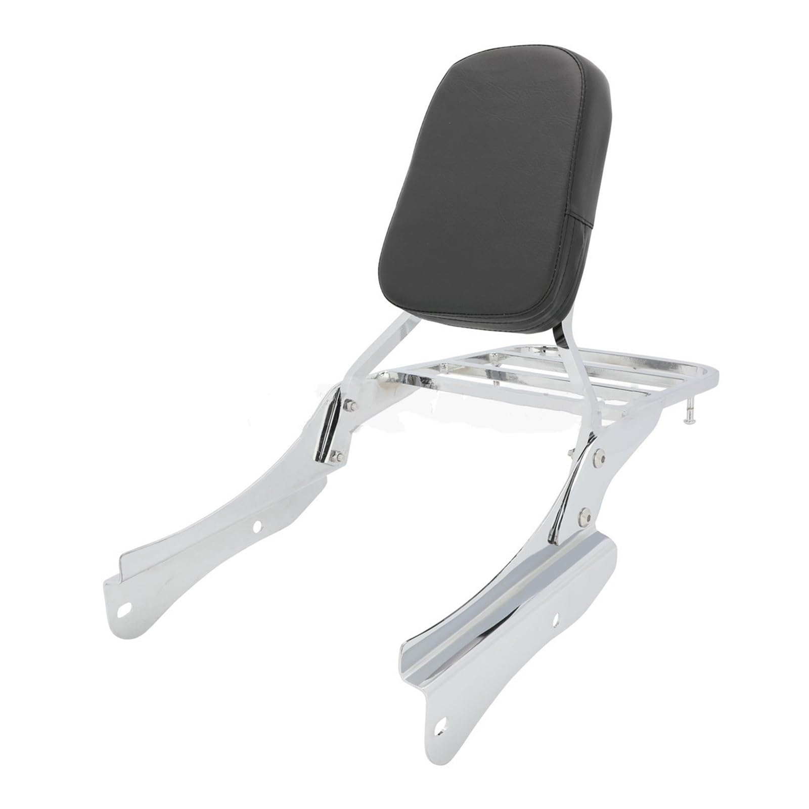 GERLJ Motorrad-Heckträger Für Shadow für Spirit 750 VT750 Black Widow VT750DC 750DC 2001-2008 Motorrad-Beifahrerrückenlehne für Sissy Bar mit Gepäckträger(2) von GERLJ