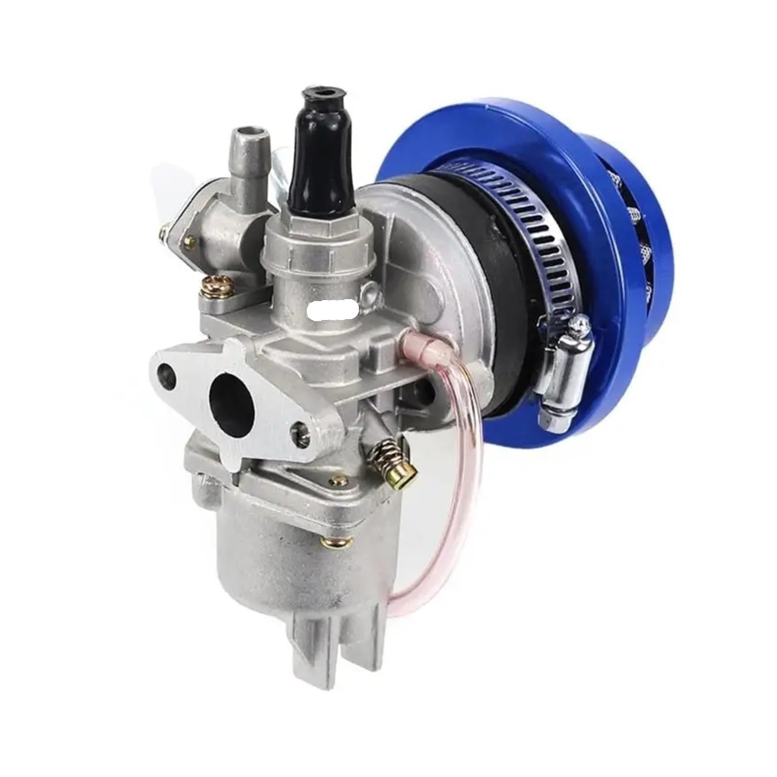 GERLJ Motorradvergaser Für langlebigen Motor Vergaser Vergaser für mit Luftfilter 2-Takt für 47cc 49cc für Mini für Quad ATV Dirt Pocket Bike Motorrad(Blau) von GERLJ