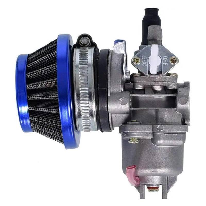 GERLJ Motorradvergaser Motorrad Vergaser Vergaser für mit Luftfilter Vergaser für 47cc & 49cc Zweitakt für Motoren ATV Dirt Pocket Bike für Quad von GERLJ