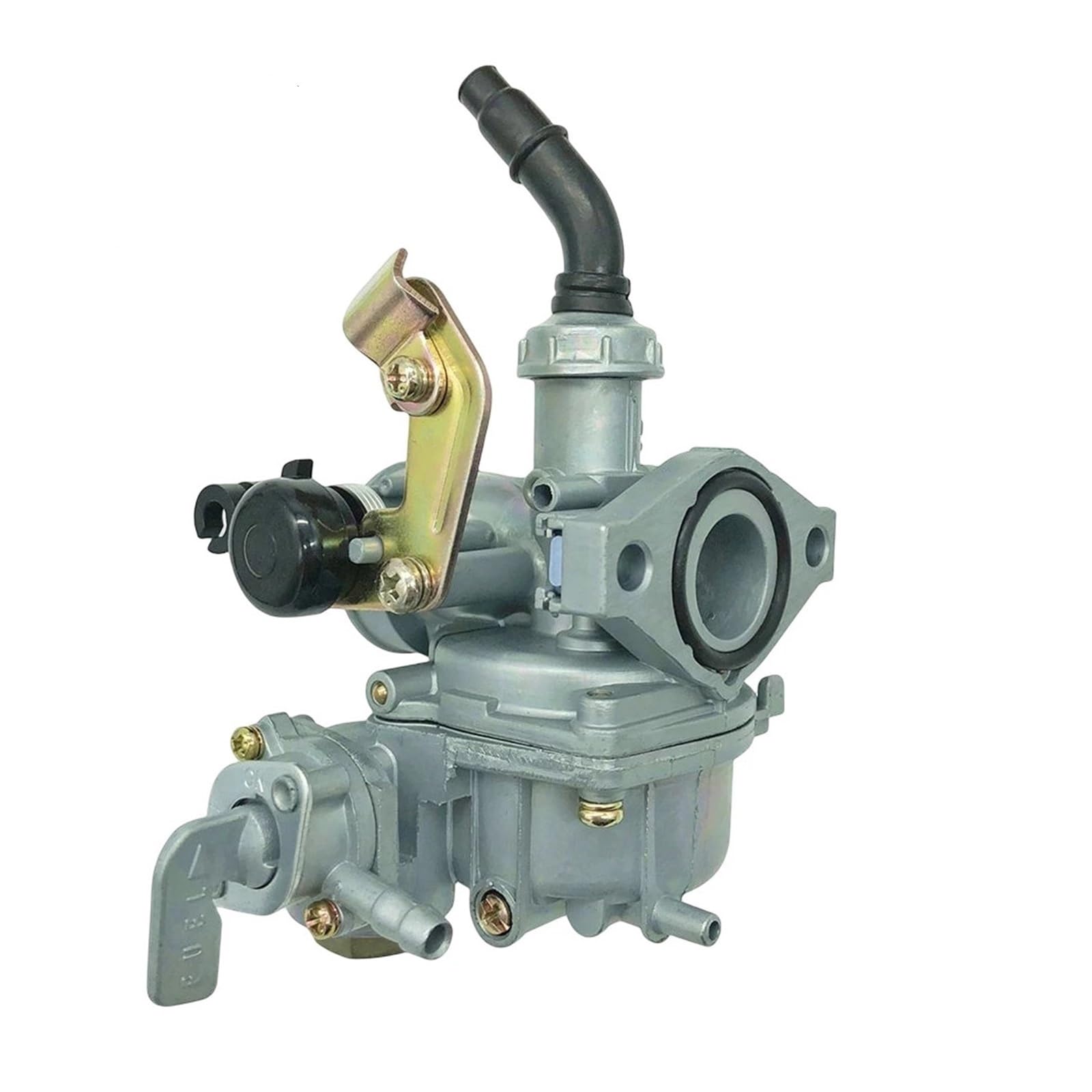 GERLJ Motorradvergaser PZ19 19mm Kabel-Choke-Vergaser 70CC 90CC 100CC 110CC 125CC ATV für Quad Dirt Bike Vergaser(with 1 Air Filter) von GERLJ