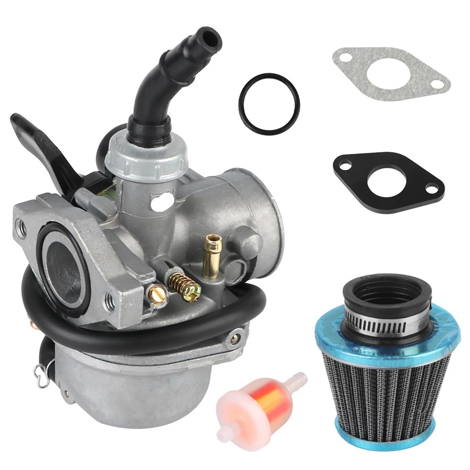GERLJ Motorradvergaser PZ19 Motorrad Vergaser 19mm Carb Für Mit 35mm Luftfilter Kraftstoff Filter Für Honda 4Takt 49cc-125cc ATV Dirt für Pit Bike GERLJ Motorradvergaser PZ19 Motorrad Vergaser 19mm Carb Für Mit 35mm Luftfilter Kraftstoff Filter Für Honda 4Takt 49cc-125cc ATV Dirt für Pit Bike von GERLJ
