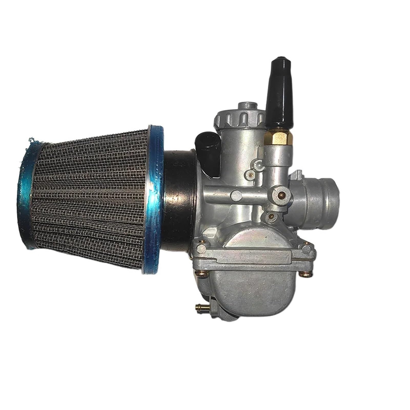 GERLJ Motorradvergaser Vergaser für mit Luftfilter für Suzuki AX100 KAWASKI QJ100-M 22 mm 100 CC 2 für Scooter Carb Motorrad ATV Vergaser für kostenlosen Kraftstofffilter GERLJ Motorradvergaser Vergaser für mit Luftfilter für Suzuki AX100 KAWASKI QJ100-M 22 mm 100 CC 2 für Scooter Carb Motorrad ATV Vergaser für kostenlosen Kraftstofffilter von GERLJ