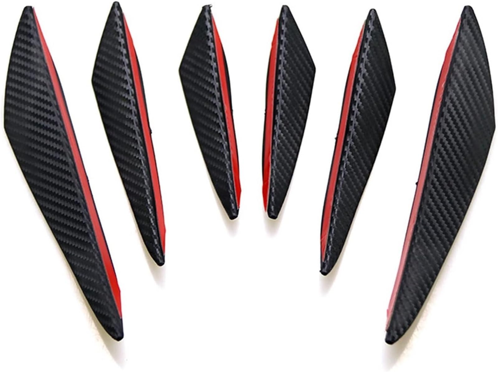GERLJ Seitenspoiler Fin Splitter Spoiler für C6 R8 A1 A3 Q3 A4 A5 Q5 A6 S6 A7 B6 B7 B8 8P 8V 8L von GERLJ